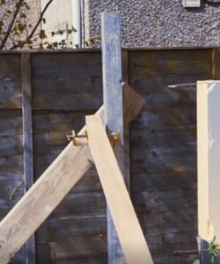 3 Way Timber Clamp — BT Engineering single-operator bricklaying profile clamp