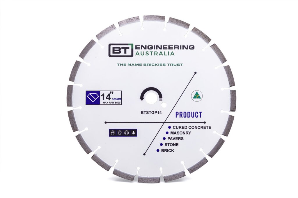 14" Stihl/Husqvarna CutOff Saw Blade BT Engineering